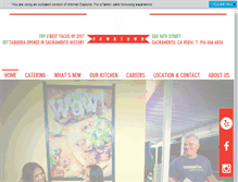 Tablet Screenshot of eatataco.net